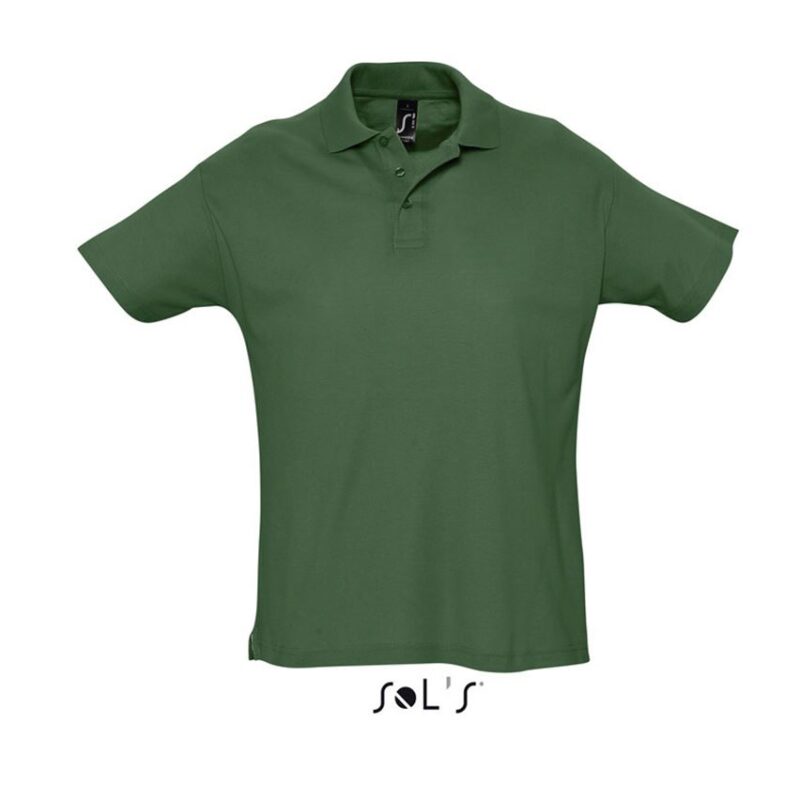 so11342-golf_green-a SUMMER SHIRT II - SOL'S MEN POLO - πράσινο γκολφ