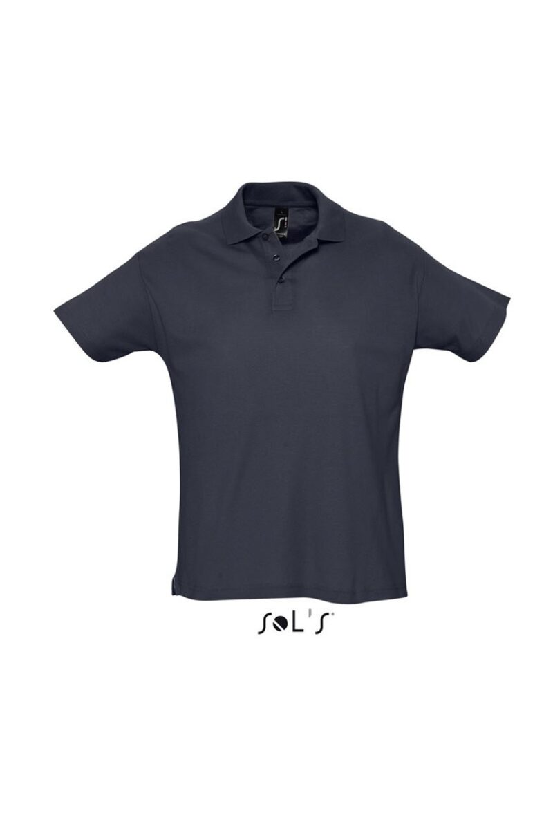 so11342-navy-a SUMMER SHIRT II - SOL'S MEN POLO - Μπλε μαρίν