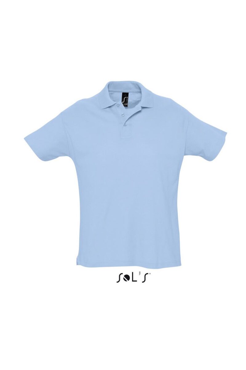 so11342-sky_blue-a SUMMER SHIRT II - SOL'S MEN POLO - Γαλάζιο
