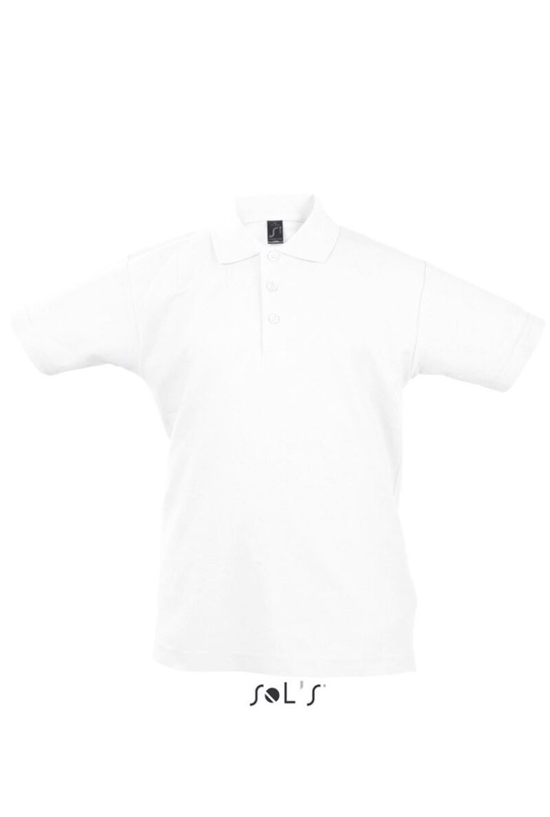 SOL'S SUMMER II KIDS' - POLO SHIRT - Λευκό