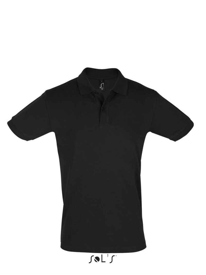 so11346-black-a SOL'S PERFECT MEN - POLO SHIRT - Μαύρο
