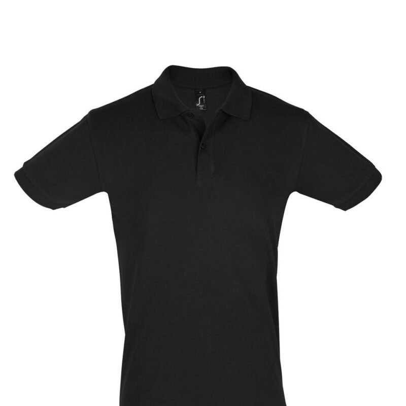so11346-black-a SOL'S PERFECT MEN - POLO SHIRT - Μαύρο