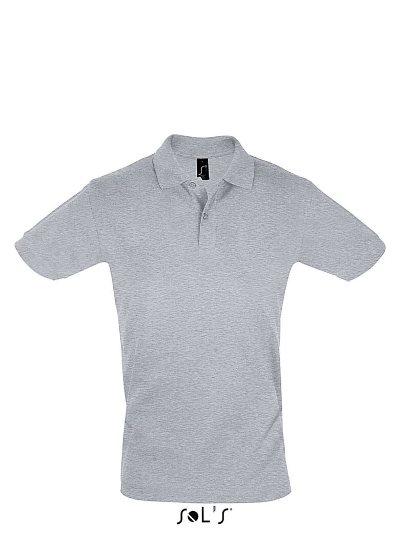 so11346-grey_melange-a SOL'S PERFECT MEN - POLO SHIRT - 85% Βαμβάκι/15% Βισκόζη
