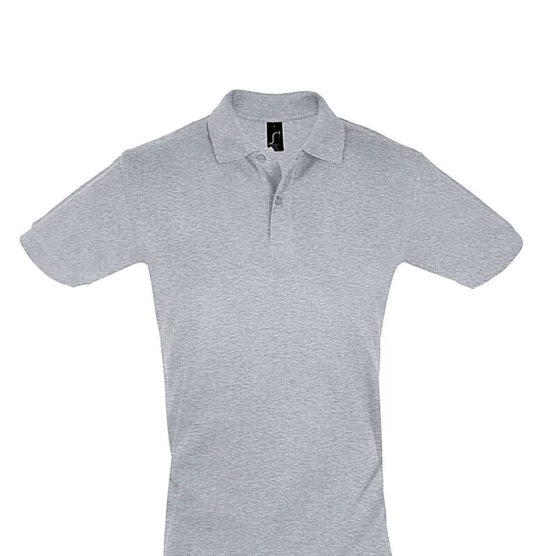 so11346-grey_melange-a SOL'S PERFECT MEN - POLO SHIRT - 85% Βαμβάκι/15% Βισκόζη