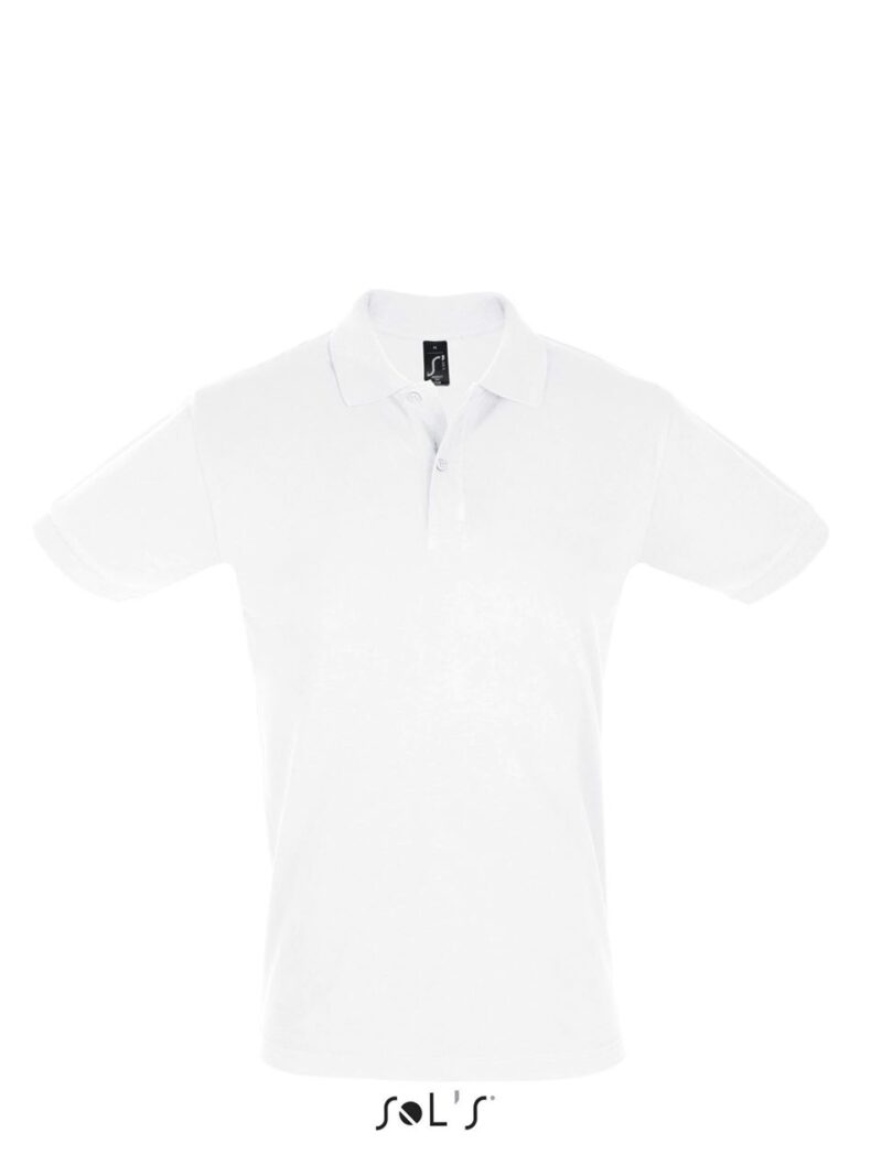 so11346-white-a SOL'S PERFECT MEN - POLO SHIRT - Λευκό