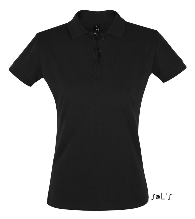 so11347-black-a SOL'S PERFECT WOMEN - POLO SHIRT - Μαύρο