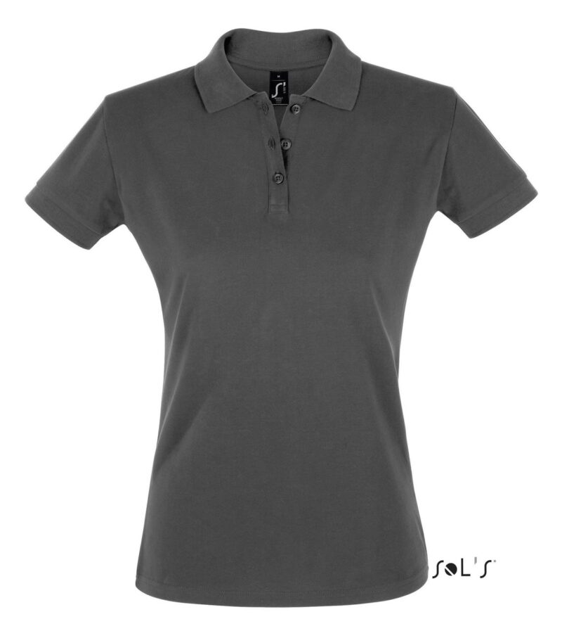 so11347-dark_grey-a SOL'S PERFECT WOMEN - POLO SHIRT - Σκούρο Γκρι