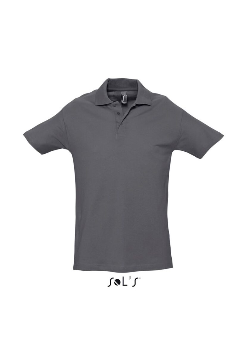 so11362-mouse_grey-a SOL'S SPRING II - SOL'S MEN POLO SHIRT - Ποντικί