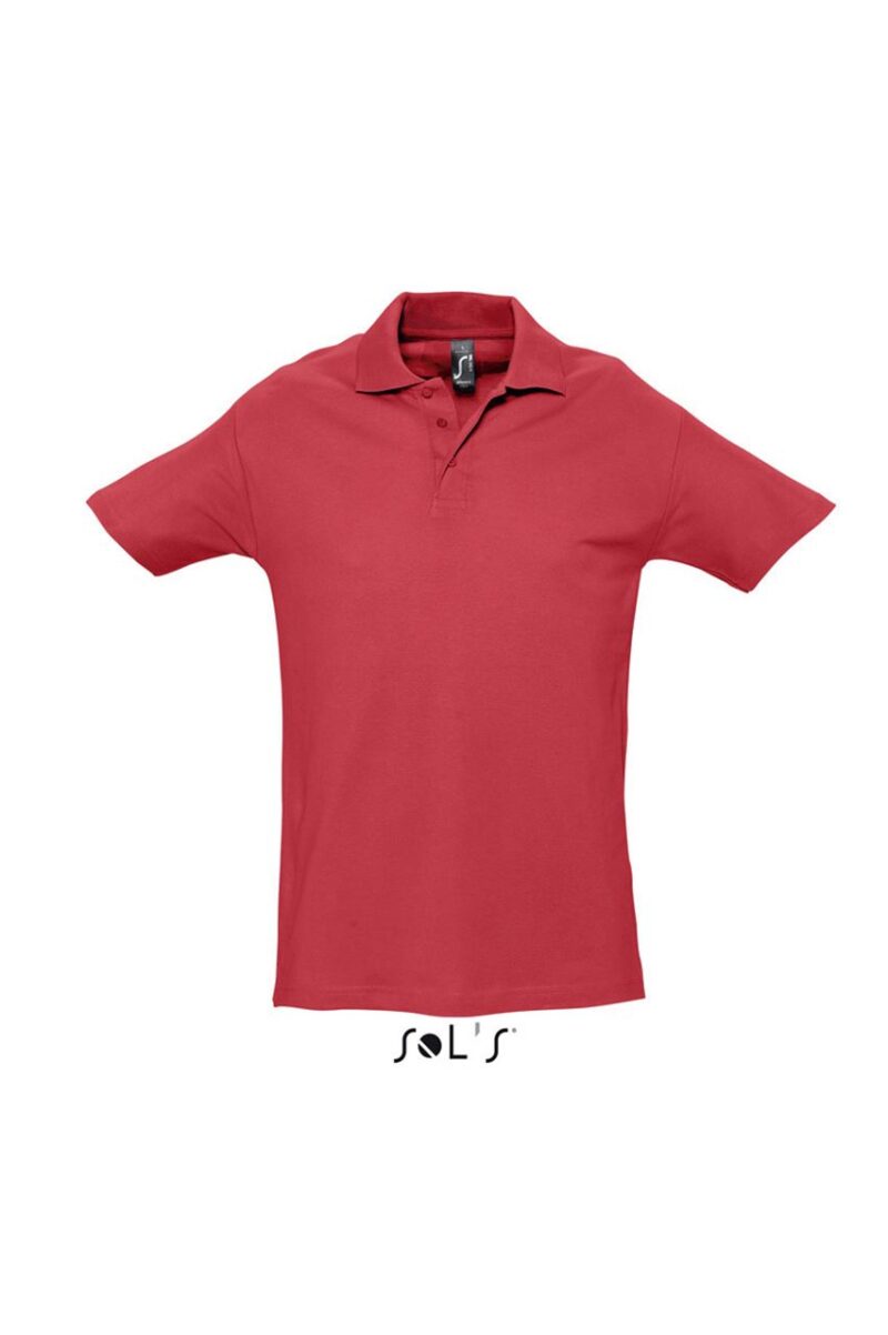so11362-red-a SOL'S SPRING II - SOL'S MEN POLO SHIRT - Κόκκινο