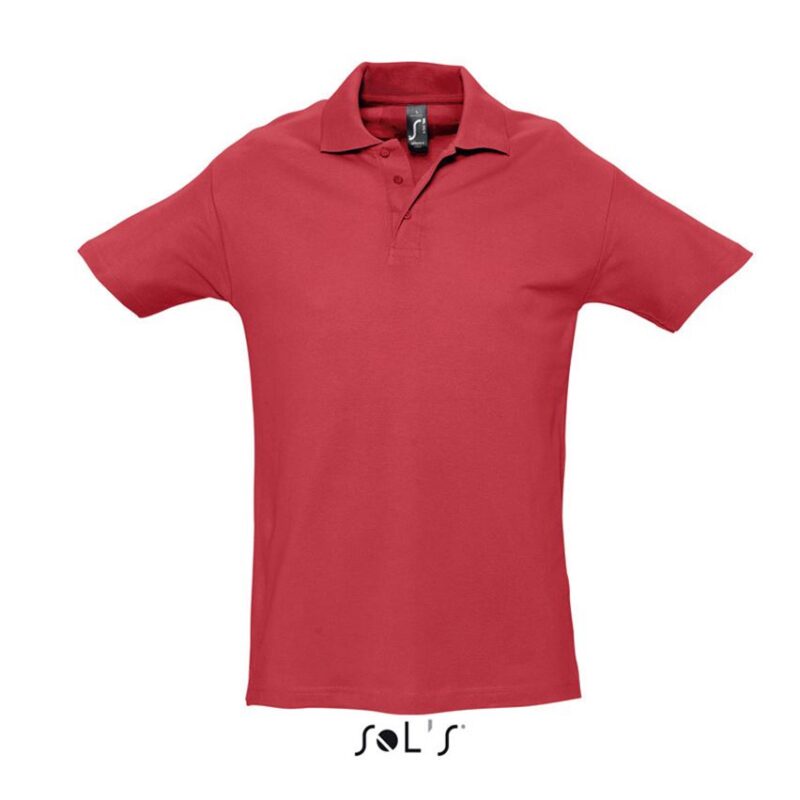 so11362-red-a SOL'S SPRING II - SOL'S MEN POLO SHIRT - Κόκκινο