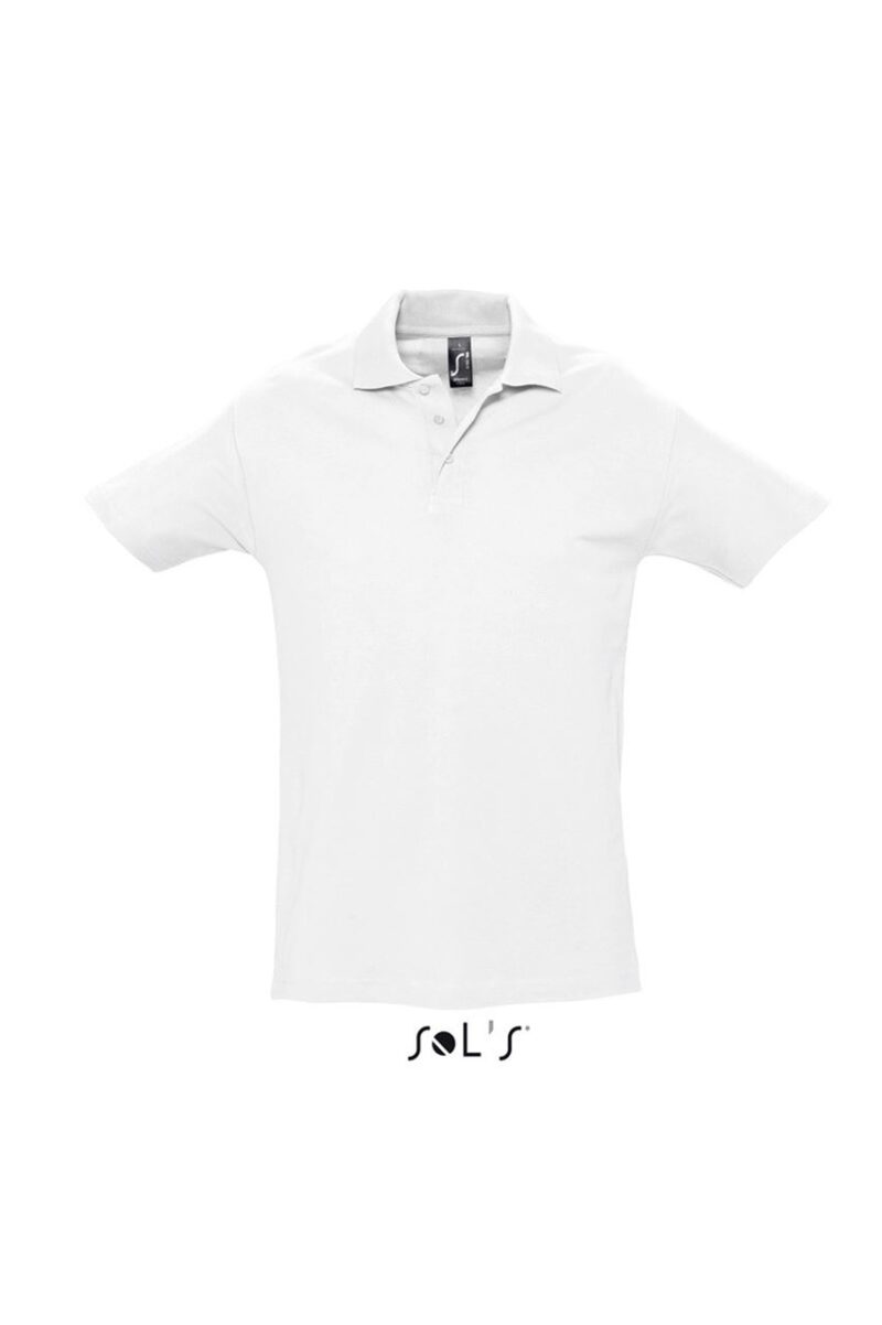 SOL'S SPRING II - SOL'S MEN POLO SHIRT - Λευκό