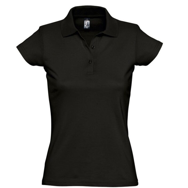 so11376-deep_black-a SOL'S PRESCOTT WOMEN - POLO SHIRT - Βαθύ Μαύρο
