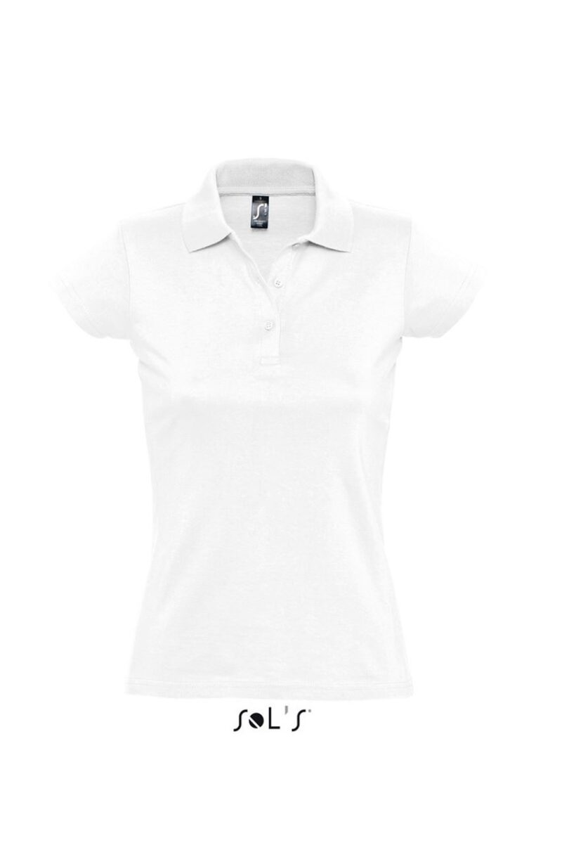 SOL'S PRESCOTT WOMEN - POLO SHIRT - Λευκό
