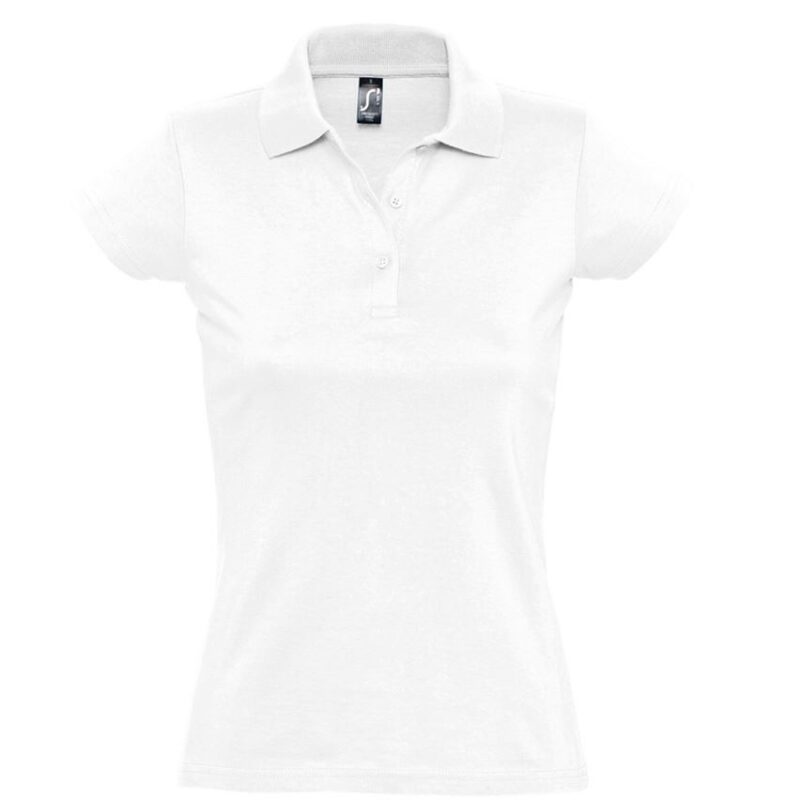 SOL'S PRESCOTT WOMEN - POLO SHIRT - Λευκό