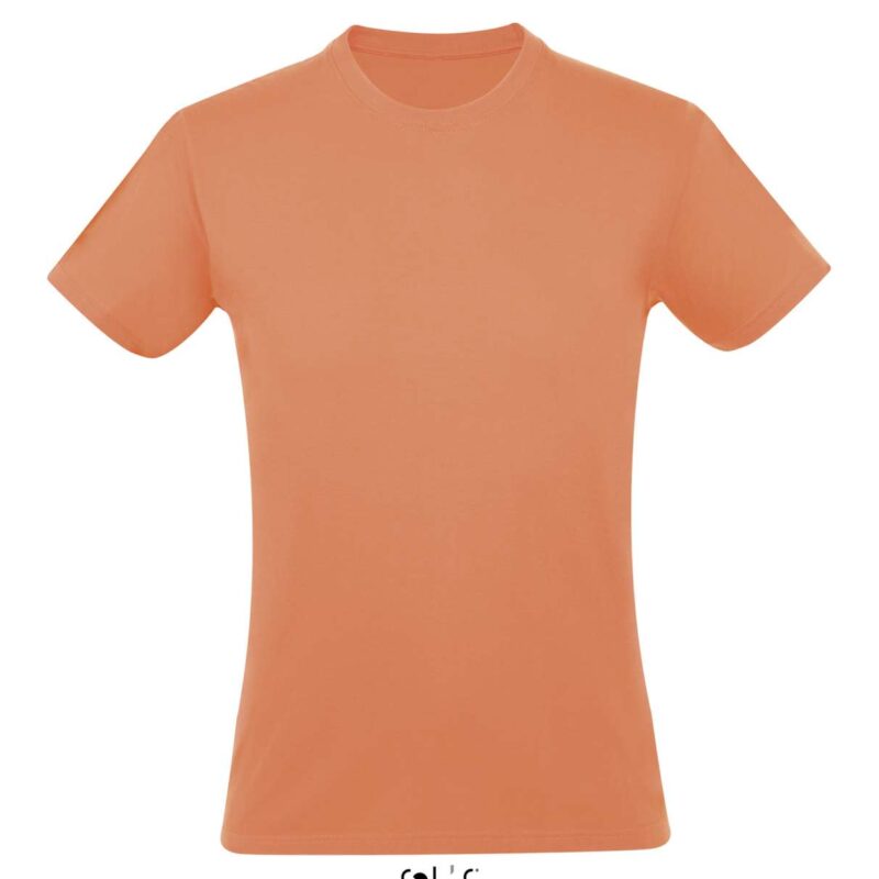 so11380-apricot-a1 SOL'S REGENT - UNISEX T-SHIRT με ROUND COLLAR - Βερικοκί