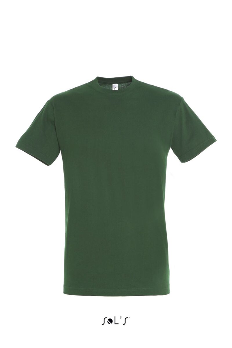 SOL'S REGENT - UNISEX T-SHIRT με ROUND COLLAR - Πράσινο μπουκάλι