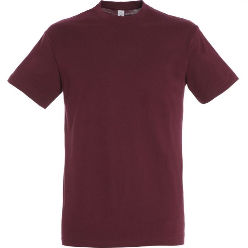 so11380-burgundy-a SOL'S REGENT - UNISEX T-SHIRT με ROUND COLLAR - μπορντό