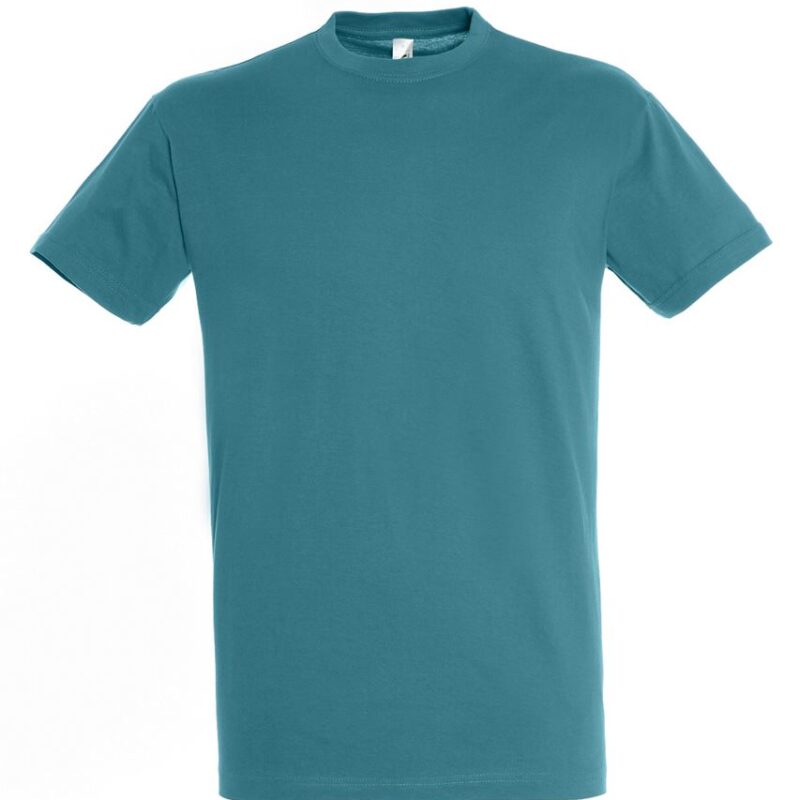 so11380-duck_blue-a SOL'S REGENT - UNISEX T-SHIRT με ROUND COLLAR - Πετρόλ