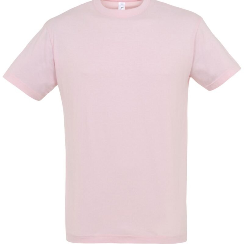 SOL'S REGENT - UNISEX T-SHIRT με ROUND COLLAR - μέτριο ροζ