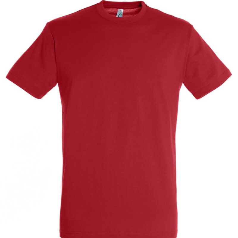 so11380-red-a SOL'S REGENT - UNISEX T-SHIRT με ROUND COLLAR - Κόκκινο