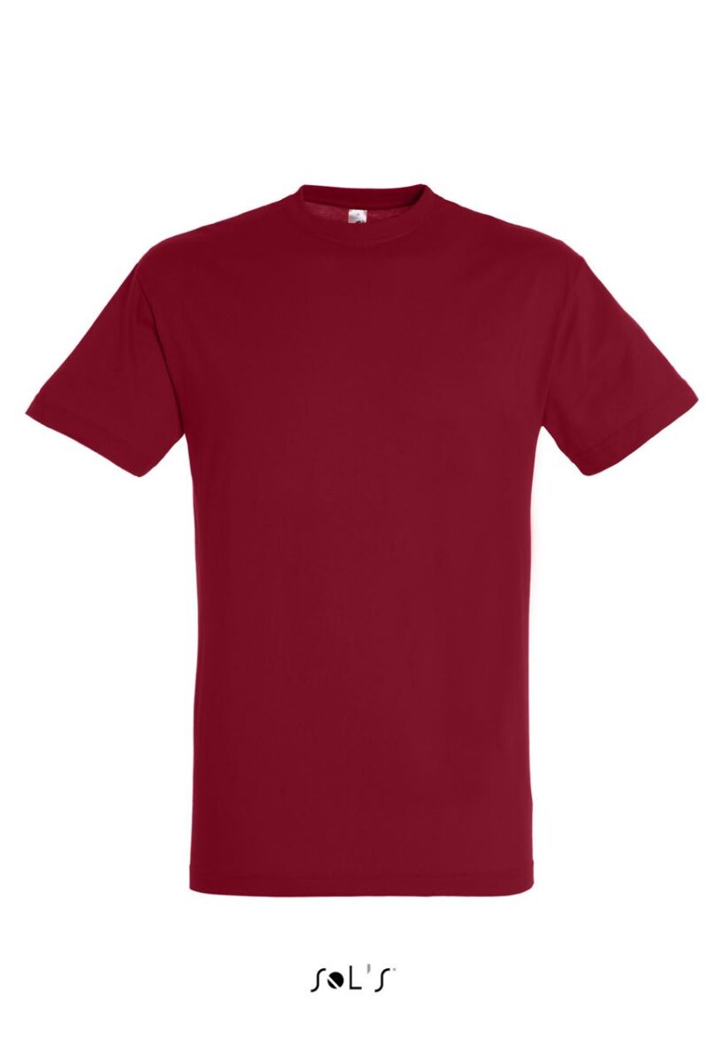 SOL'S REGENT - UNISEX T-SHIRT με ROUND COLLAR - Κόκκινο Τάνγκο