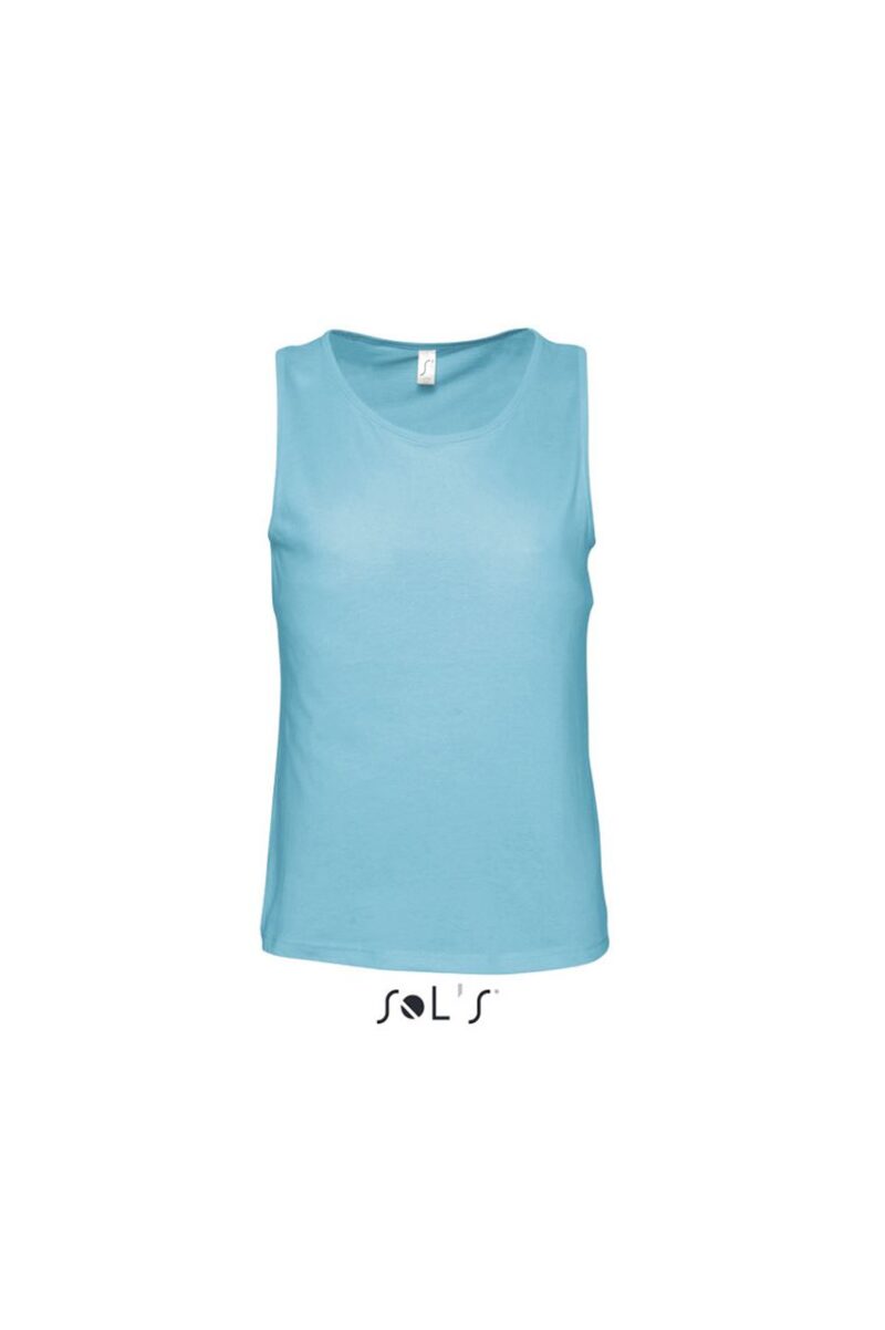 SOL'S JUSTIN - Ανδρικό TANK TOP - Ατολλικό Μπλε