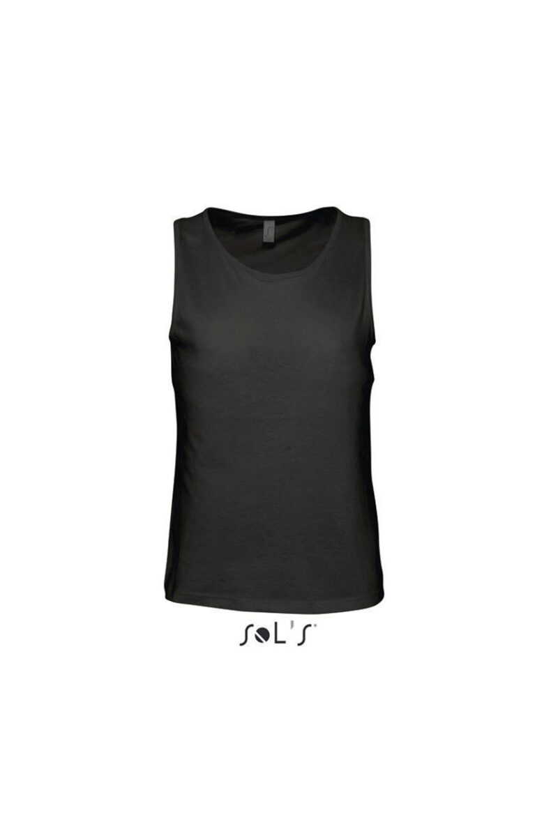 SOL'S JUSTIN - Ανδρικό TANK TOP - Βαθύ Μαύρο
