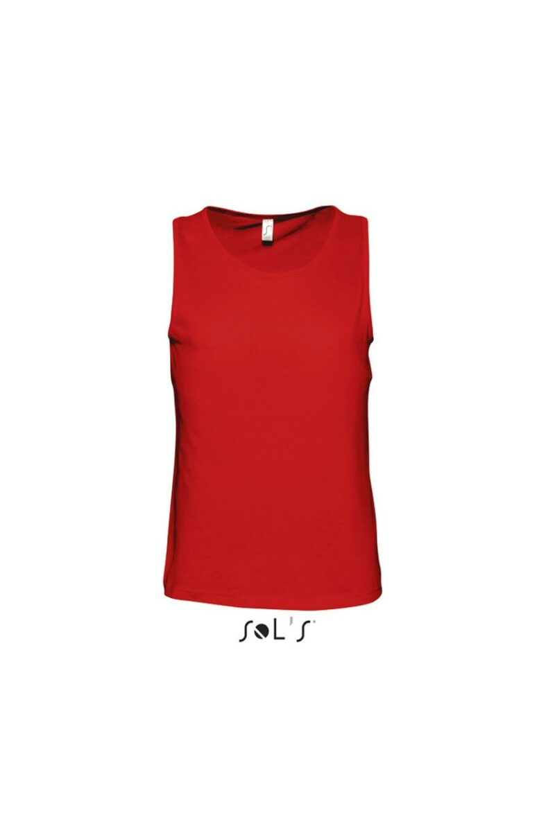 SOL'S JUSTIN - Ανδρικό TANK TOP - Κόκκινο