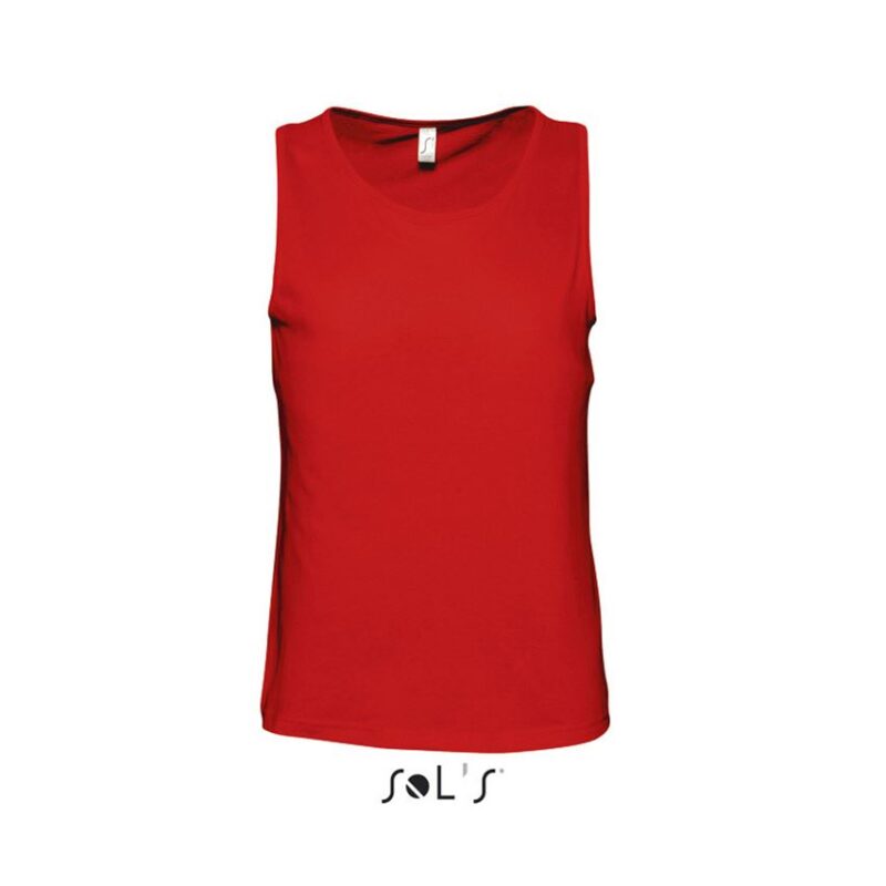 SOL'S JUSTIN - Ανδρικό TANK TOP - Κόκκινο