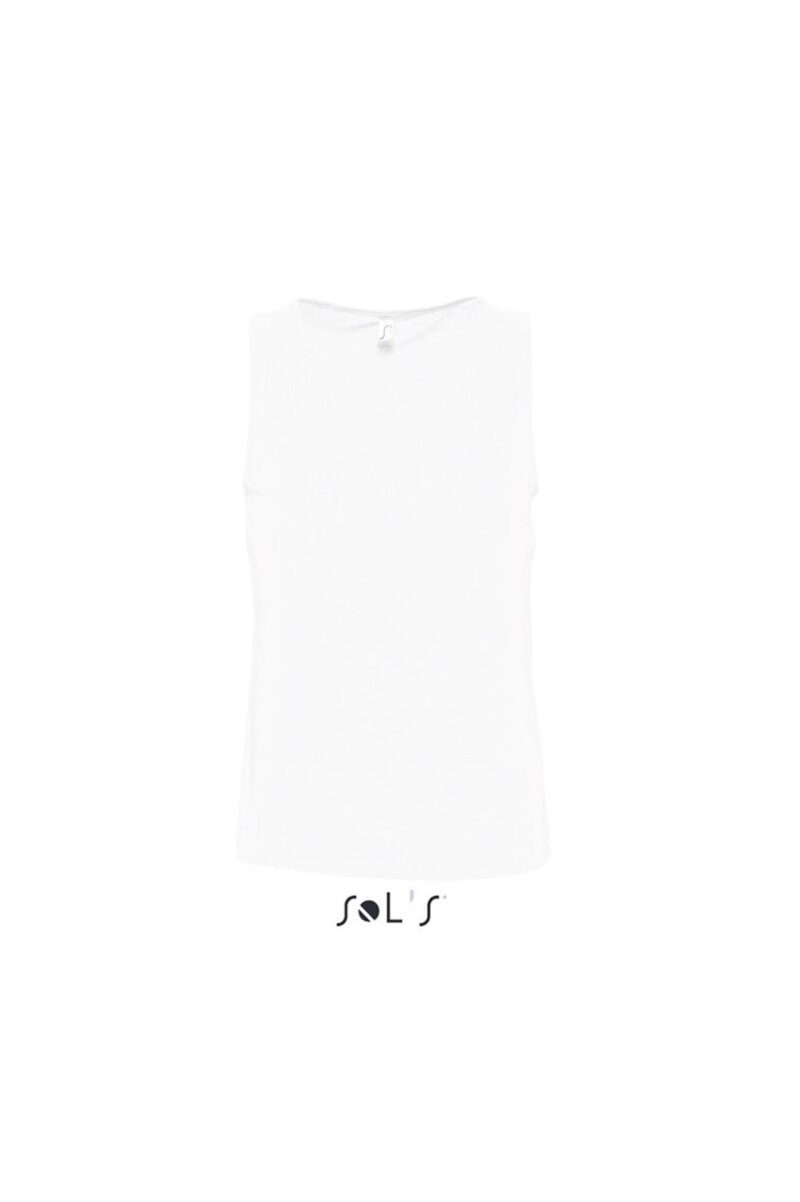 SOL'S JUSTIN - Ανδρικό TANK TOP - Λευκό