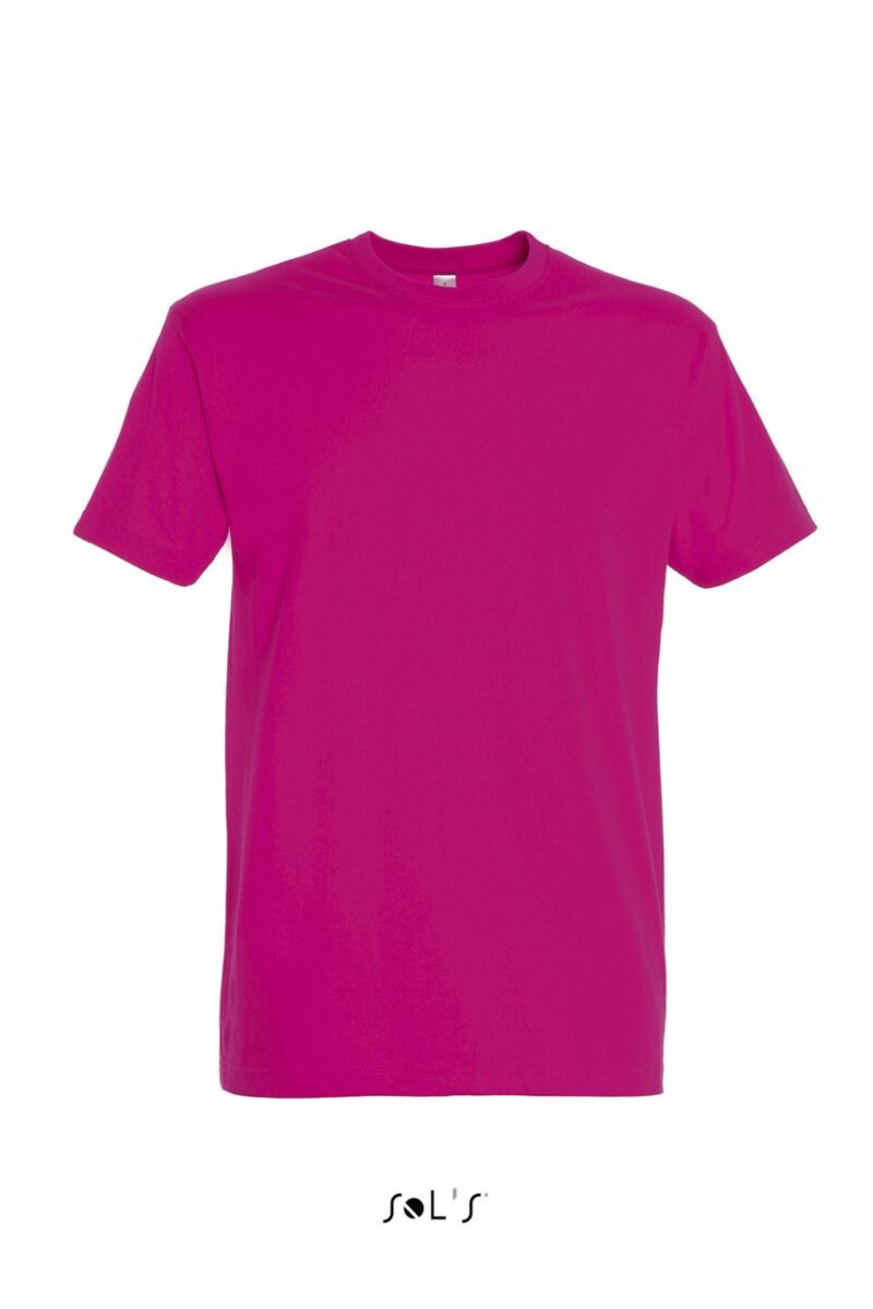 so11500-fuchsia-a T-SHIRT IMPERIAL - SOL'S, COLLAR ROUND, MEN - Φούξια