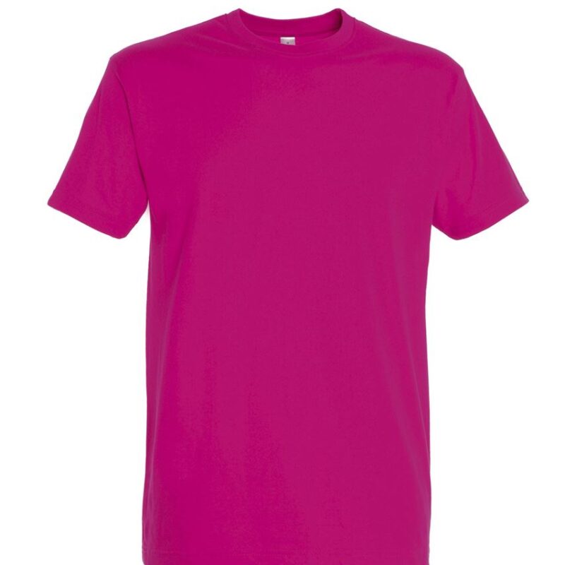 so11500-fuchsia-a T-SHIRT IMPERIAL - SOL'S, COLLAR ROUND, MEN - Φούξια