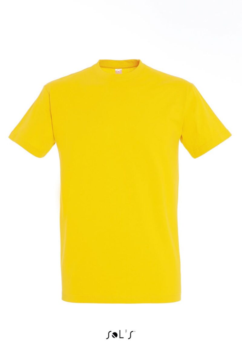 so11500-gold-a T-SHIRT IMPERIAL - SOL'S, COLLAR ROUND, MEN - χρυσό