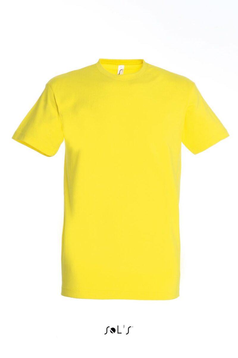 so11500-lemon-a T-SHIRT IMPERIAL - SOL'S, COLLAR ROUND, MEN - λεμονί