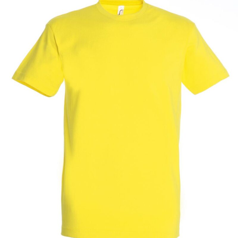 so11500-lemon-a T-SHIRT IMPERIAL - SOL'S, COLLAR ROUND, MEN - λεμονί