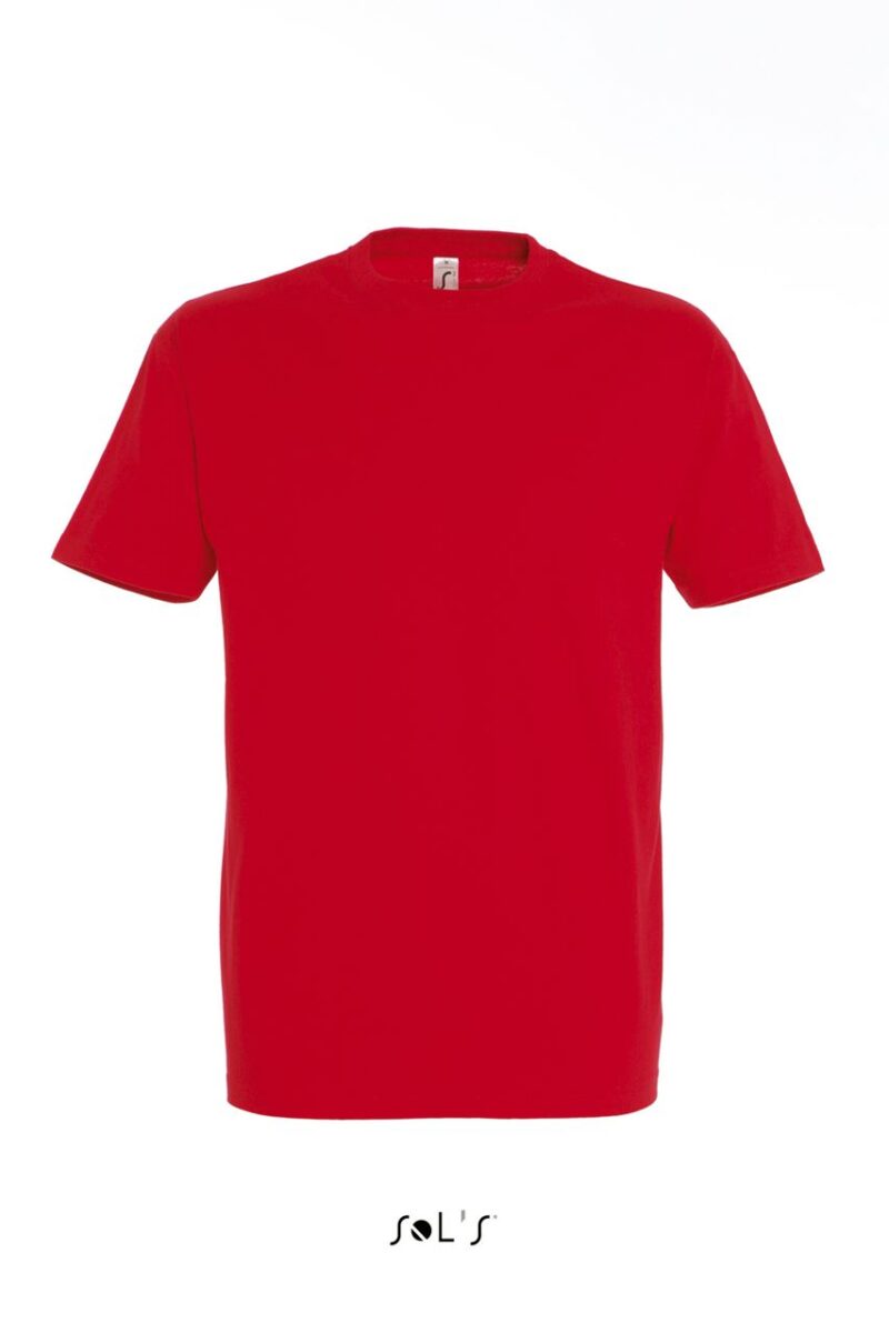 so11500-red-a T-SHIRT IMPERIAL - SOL'S, COLLAR ROUND, MEN - Ιβίσκος