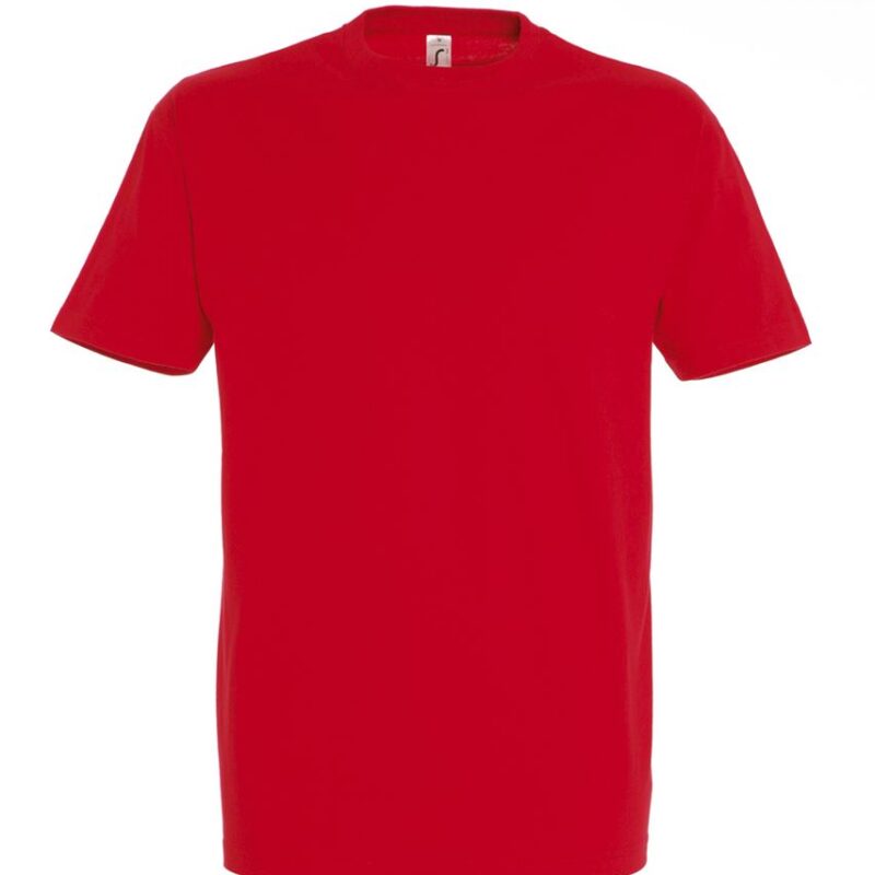 so11500-red-a T-SHIRT IMPERIAL - SOL'S, COLLAR ROUND, MEN - Ιβίσκος