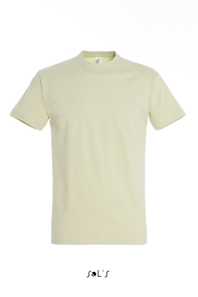 T-SHIRT IMPERIAL - SOL'S, COLLAR ROUND, MEN - Πράσινο φασκόμηλο