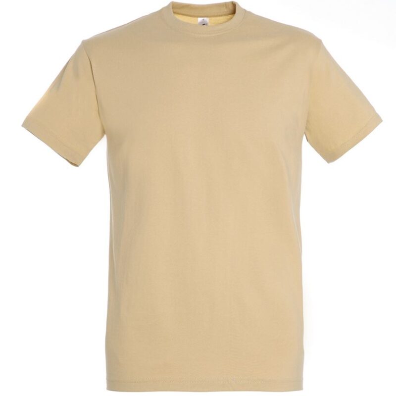 so11500-sand-a T-SHIRT IMPERIAL - SOL'S, COLLAR ROUND, MEN - άμμου
