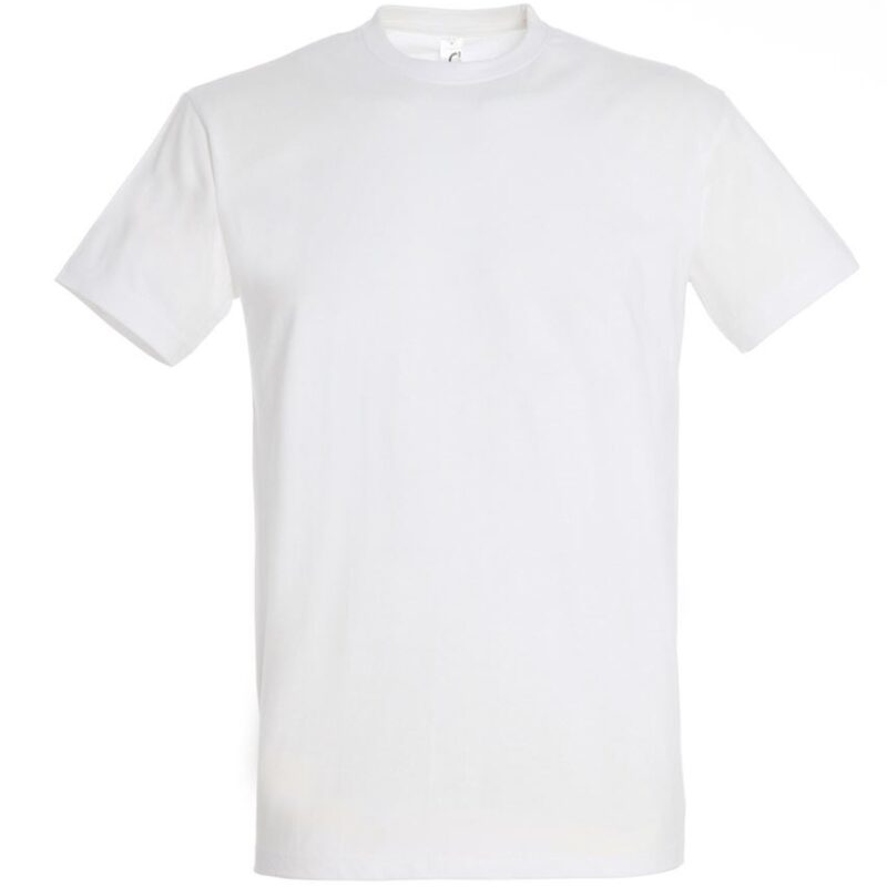 so11500-white-a T-SHIRT IMPERIAL - SOL'S, COLLAR ROUND, MEN - Absolute White