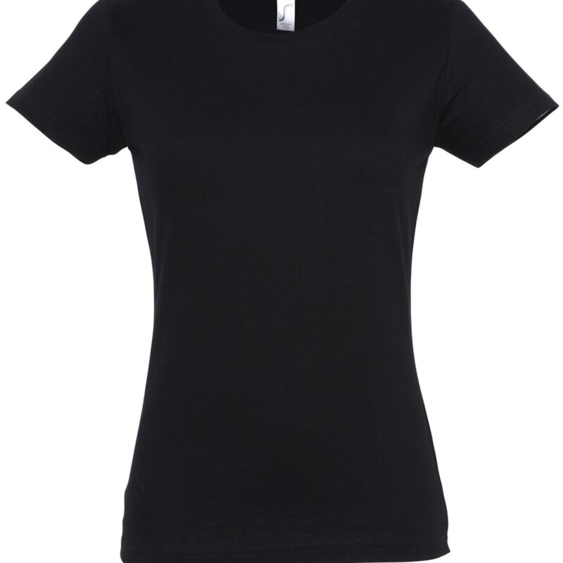 SOL'S IMPERIAL Γυναικείο - T-SHIRT στρογγυλή λαιμόκοψη - Βαθύ Μαύρο