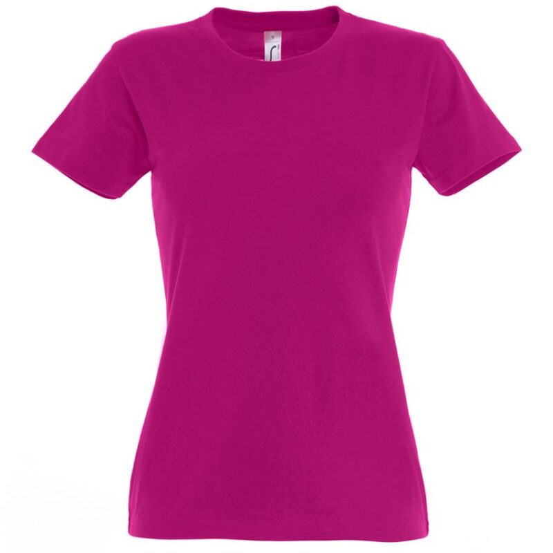 so11502-fuchsia-a SOL'S IMPERIAL Γυναικείο - T-SHIRT στρογγυλή λαιμόκοψη - Φούξια