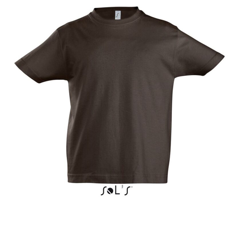 so11770-chocolate-a SOL'S IMPERIAL Παιδικό - ROUND NECK T-SHIRT - Σοκολατί