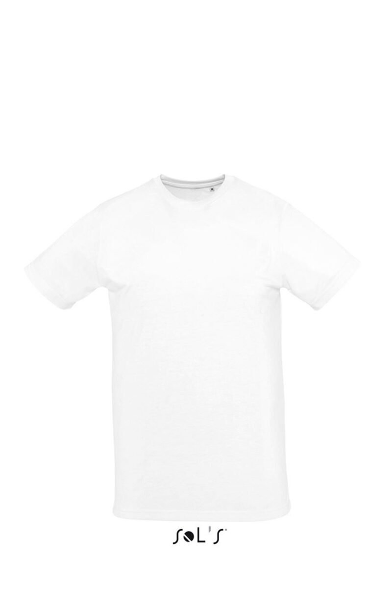 so11775-white-a SOL'S T-SHIRT - UNISEX ROUND COLLAR FOR SUBLIMATION SUBLIMA - Λευκό