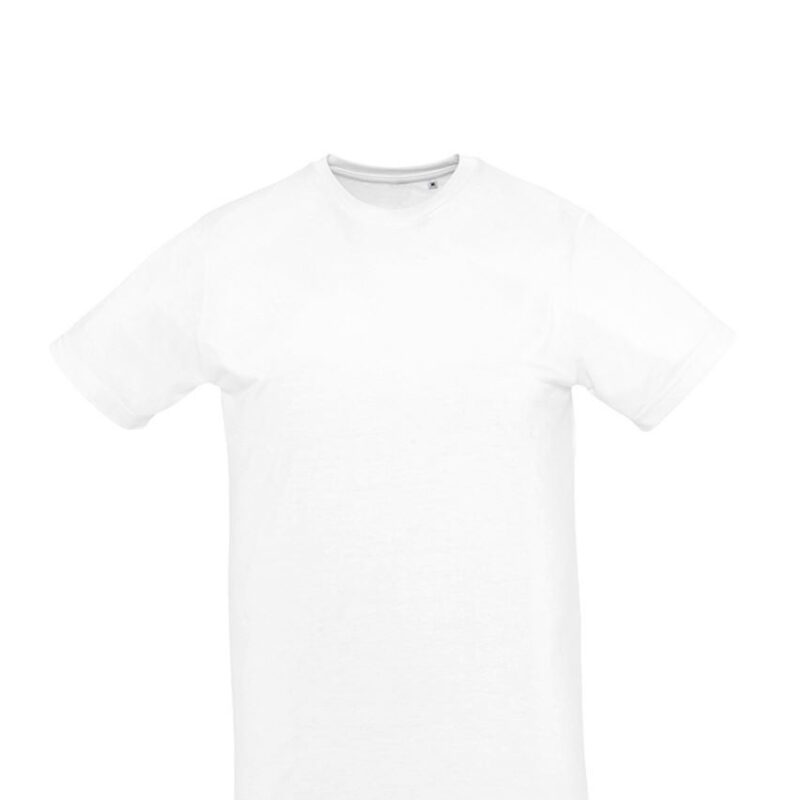 SOL'S T-SHIRT - UNISEX ROUND COLLAR FOR SUBLIMATION SUBLIMA - Λευκό