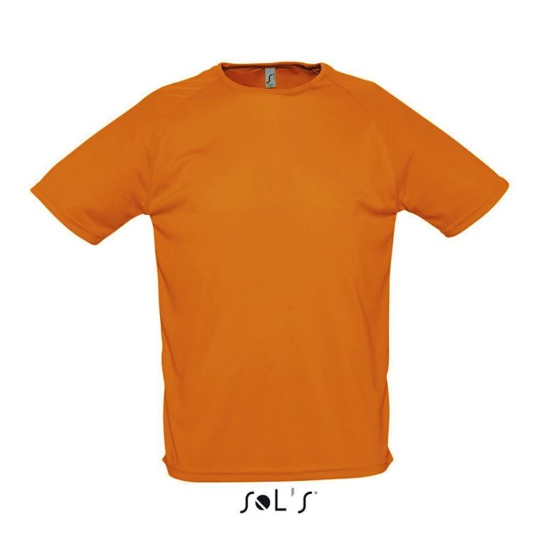 SOL'S SPORTY - RAGLAN SLEEVED T-SHIRT - πορτοκαλί