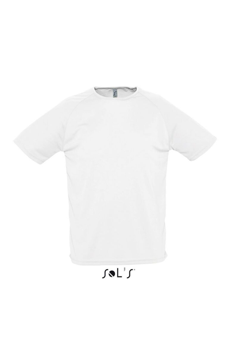 SOL'S SPORTY - RAGLAN SLEEVED T-SHIRT - Λευκό