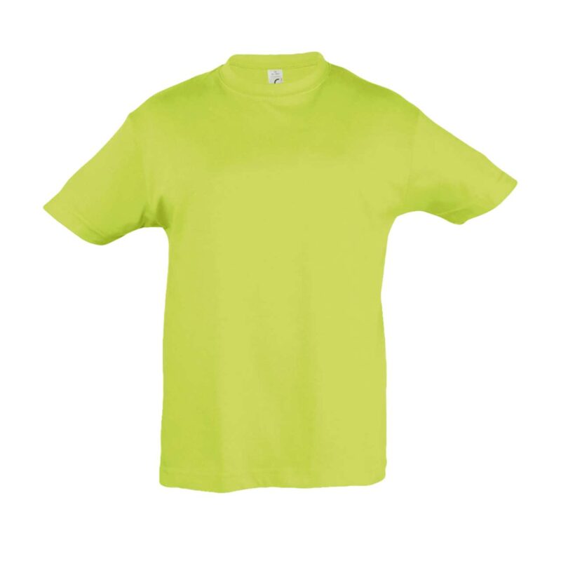 so11970-apple_green-a1 T-SHIRT REGENT SOL'S' - ROUND KIDS NECK - Πράσινο μήλο