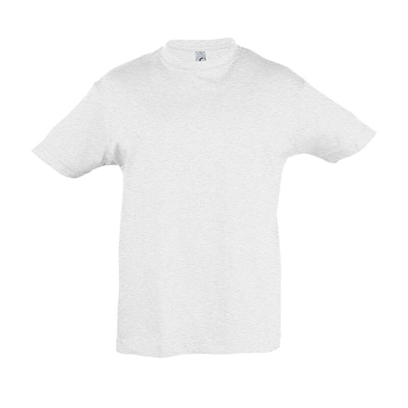 so11970-ash-a1 T-SHIRT REGENT SOL'S' - ROUND KIDS NECK - 98% Βαμβάκι/2% Βισκόζη