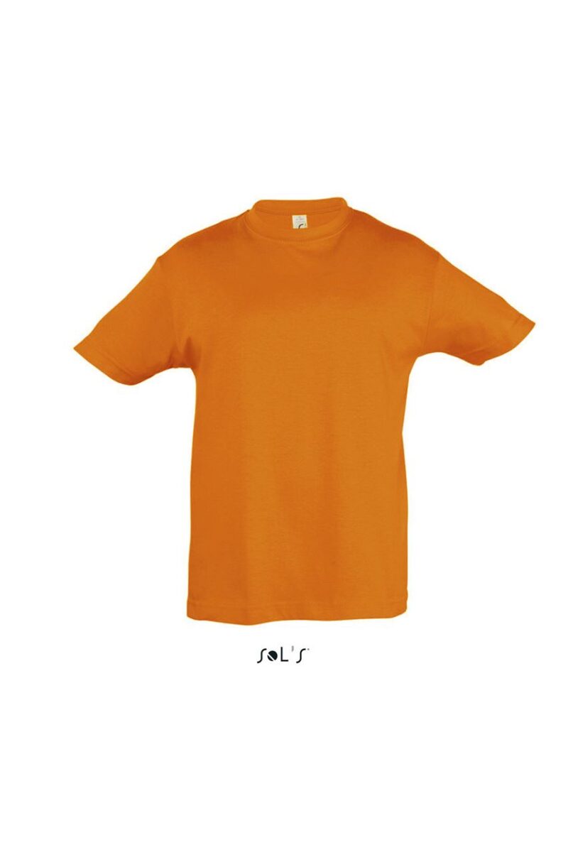 so11970-orange-a T-SHIRT REGENT SOL'S' - ROUND KIDS NECK - πορτοκαλί